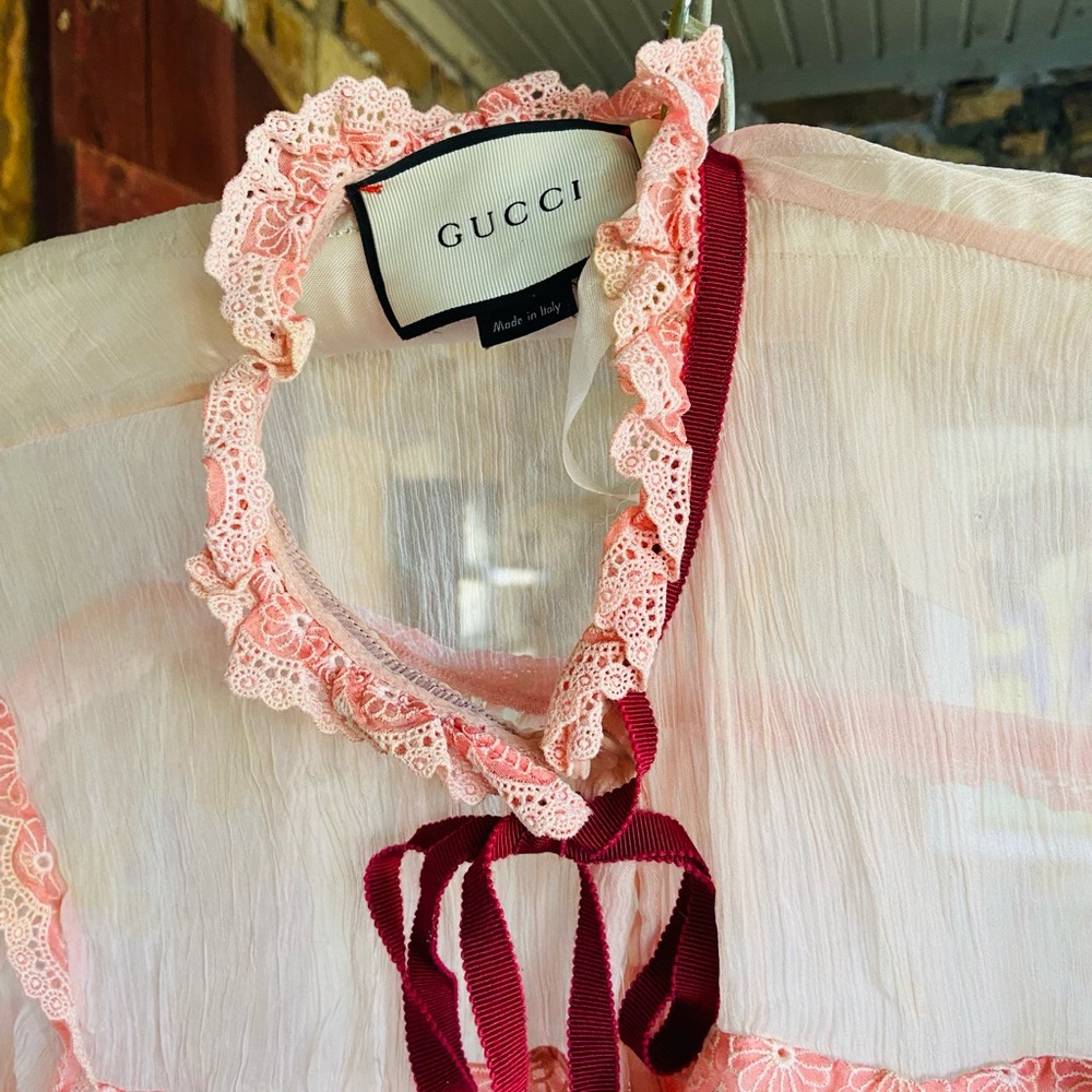 Gucci Boho Silk Blouse